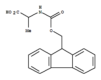 2-((((9H-fluoren-9-yl)methoxy)carbonyl)amino)propanoic acid Structure,35661-38-2Structure