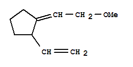 Cyclopentane,1-ethenyl-2-(2-methoxyethylidene)-(9ci) Structure,357204-95-6Structure