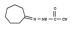 Acetonitrile,(cycloheptylidenehydrazino)oxo-(9ci) Structure,357281-59-5Structure