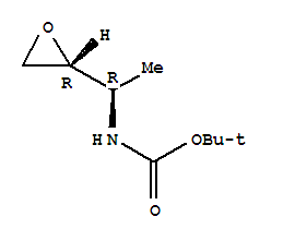 Carbamic acid,[(1r)-1-(2r)-oxiranylethyl ]-,1,1-dimethylethyl ester (9ci) Structure,357385-70-7Structure