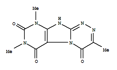 [1,2,4]Triazino[3,4-f]purine-4,6,8(1h,7h,9h)-trione,3,7,9-trimethyl- Structure,358968-44-2Structure