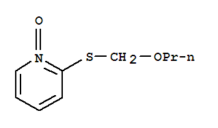 Pyridine,2-[(propoxymethyl)thio]-,1-oxide(6ci,7ci,9ci) Structure,35924-33-5Structure