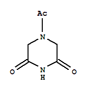 2,6-Piperazinedione,4-acetyl-(9ci) Structure,35975-27-0Structure