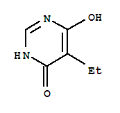 5-Ethyl-6-hydroxypyrimidin-4(3h)-one Structure,3603-15-4Structure