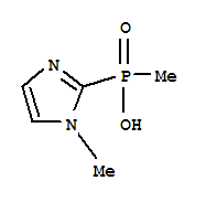 Phosphinic acid, methyl(1-methyl-1h-imidazol-2-yl)-(9ci) Structure,361533-32-6Structure