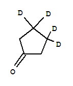 Cyclopentanone-3,3,4,4-d4 Structure,36219-23-5Structure