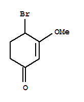 2-Cyclohexen-1-one,4-bromo-3-methoxy-(9ci) Structure,36379-44-9Structure