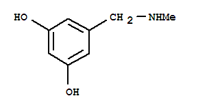 1,3-Benzenediol ,5-[(methylamino)methyl ]-(9ci) Structure,364365-85-5Structure