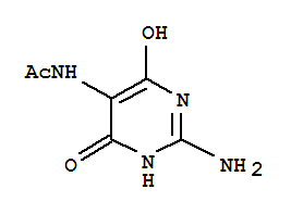 Acetamide,n-(2-amino-1,4-dihydro-6-hydroxy-4-oxo-5-pyrimidinyl)-(9ci) Structure,364387-48-4Structure