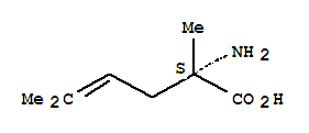 (2S)-2-amino-2,5-dimethyl-4-hexenoic acid Structure,364784-24-7Structure