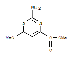 Methyl 2-amino-6-methoxypyrimidine-4-carboxylate Structure,365413-28-1Structure