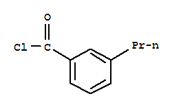 Benzoyl chloride,3-propyl-(9ci) Structure,365427-91-4Structure