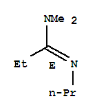 Propanimidamide,n,n-dimethyl-n-propyl-,(1e)-(9ci) Structure,365450-90-4Structure