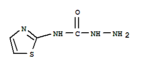 Hydrazinecarboxamide, n-2-thiazolyl- Structure,3673-41-4Structure