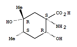 Cyclohexanecarboxylic acid,1-amino-2,5-dihydroxy-4,5-dimethyl-,(1r,2s,4r,5s)-rel-(9ci) Structure,367507-83-3Structure