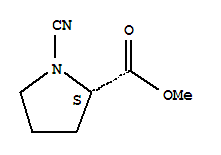 L-proline,1-cyano-,methyl ester (9ci) Structure,367906-51-2Structure