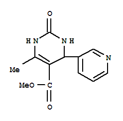 5-Pyrimidinecarboxylicacid,1,2,3,4-tetrahydro-6-methyl-2-oxo-4-(3-pyridinyl)-,methylester(9ci) Structure,367908-20-1Structure