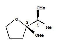 Furan,tetrahydro-2-methoxy-2-[(1r)-1-methoxyethyl ]-,(2r)-rel-(9ci) Structure,367923-35-1Structure