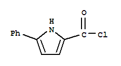 1H-pyrrole-2-carbonyl chloride,5-phenyl-(9ci) Structure,368210-50-8Structure