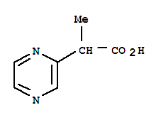 2-(Pyrazin-2-yl)propanoic acid Structure,36932-80-6Structure