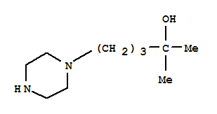 1-Piperazinebutanol ,-alpha-,-alpha--dimethyl-(9ci) Structure,369625-94-5Structure