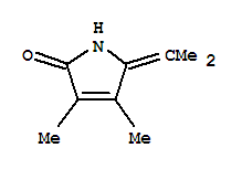 2H-pyrrol-2-one,1,5-dihydro-3,4-dimethyl-5-(1-methylethylidene)-(9ci) Structure,37012-27-4Structure