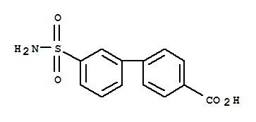 4-(3-Aminosulfonylphenyl)benozoic acid Structure,370864-81-6Structure