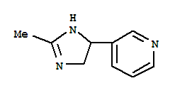 Pyridine,3-(4,5-dihydro-2-methyl-1h-imidazol-4-yl)-(9ci) Structure,371122-34-8Structure