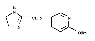 Pyridine,5-[(4,5-dihydro-1h-imidazol-2-yl)methyl ]-2-ethoxy-(9ci) Structure,371122-64-4Structure