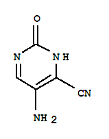 4-Pyrimidinecarbonitrile,5-amino-1,2-dihydro-2-oxo-(9ci) Structure,371203-93-9Structure