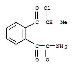 Benzeneacetamide,2-(2-chloro-1-oxopropyl)-alpha-oxo-(9ci) Structure,372083-31-3Structure