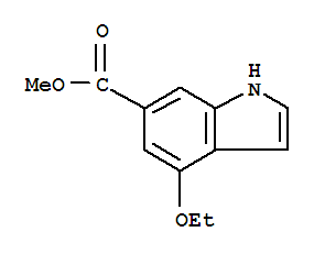 Methyl 4-ethoxy-1h-indole-6-carboxylate Structure,372099-86-0Structure