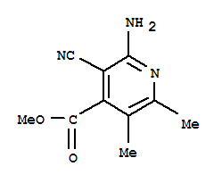 4-Pyridinecarboxylicacid,2-amino-3-cyano-5,6-dimethyl-,methylester(9ci) Structure,372103-87-2Structure