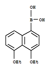 Boronic acid,(4,5-diethoxy-1-naphthalenyl)-(9ci) Structure,372521-90-9Structure