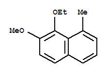 Naphthalene, 1-ethoxy-2-methoxy-8-methyl-(9ci) Structure,374073-69-5Structure