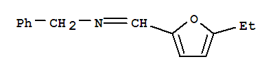 Benzenemethanamine,n-[(5-ethyl-2-furanyl)methylene]-(9ci) Structure,374114-26-8Structure