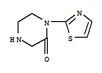 Piperazinone,1-(2-thiazolyl)-(9ci) Structure,374795-53-6Structure