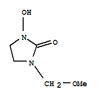 2-Imidazolidinone,1-hydroxy-3-(methoxymethyl)-(9ci) Structure,374927-72-7Structure