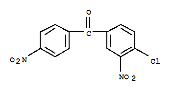 Methanone,(4-chloro-3-nitrophenyl)(4-nitrophenyl)- Structure,37567-38-7Structure