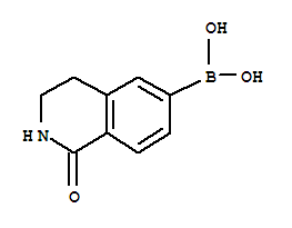 (1,2,3,4-Tetrahydro-1-oxo-6-isoquinolinyl)-boronic acid Structure,376584-81-5Structure