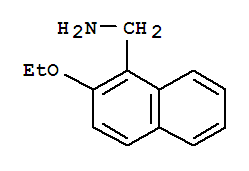 1-Naphthalenemethanamine,2-ethoxy-(9ci) Structure,376594-96-6Structure