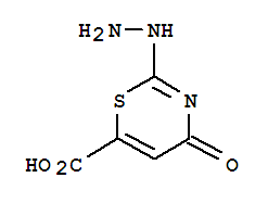 4H-1,3-thiazine-6-carboxylicacid,2-hydrazino-4-oxo-(9ci) Structure,376616-17-0Structure