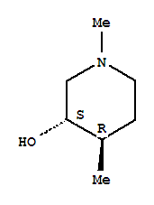 3-Piperidinol ,1,4-dimethyl-,trans- Structure,37835-47-5Structure