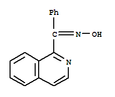 1-Isoquinolinylphenylmethanoneoxime Structure,379701-28-7Structure