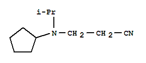 Propanenitrile,3-[cyclopentyl (1-methylethyl)amino]-(9ci) Structure,380222-28-6Structure