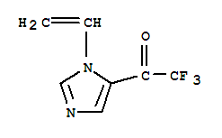 Ethanone,1-(1-ethenyl-1h-imidazol-5-yl)-2,2,2-trifluoro-(9ci) Structure,380430-94-4Structure