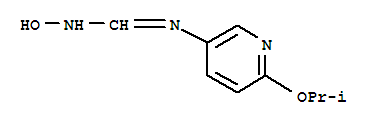 Methanimidamide,n-hydroxy-n-[6-(1-methylethoxy)-3-pyridinyl ]-(9ci) Structure,380826-66-4Structure