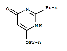 4(1H)-pyrimidinone, 6-propoxy-2-propyl-(9ci) Structure,38249-46-6Structure