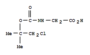 Glycine, n-[(2-chloro-1,1-dimethylethoxy)carbonyl]-(9ci) Structure,38254-31-8Structure