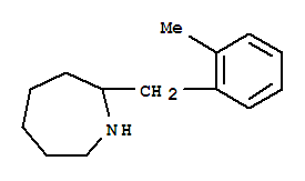 Hexahydro-2-[(2-methylphenyl)methyl ]-1h-azepine Structure,383129-31-5Structure